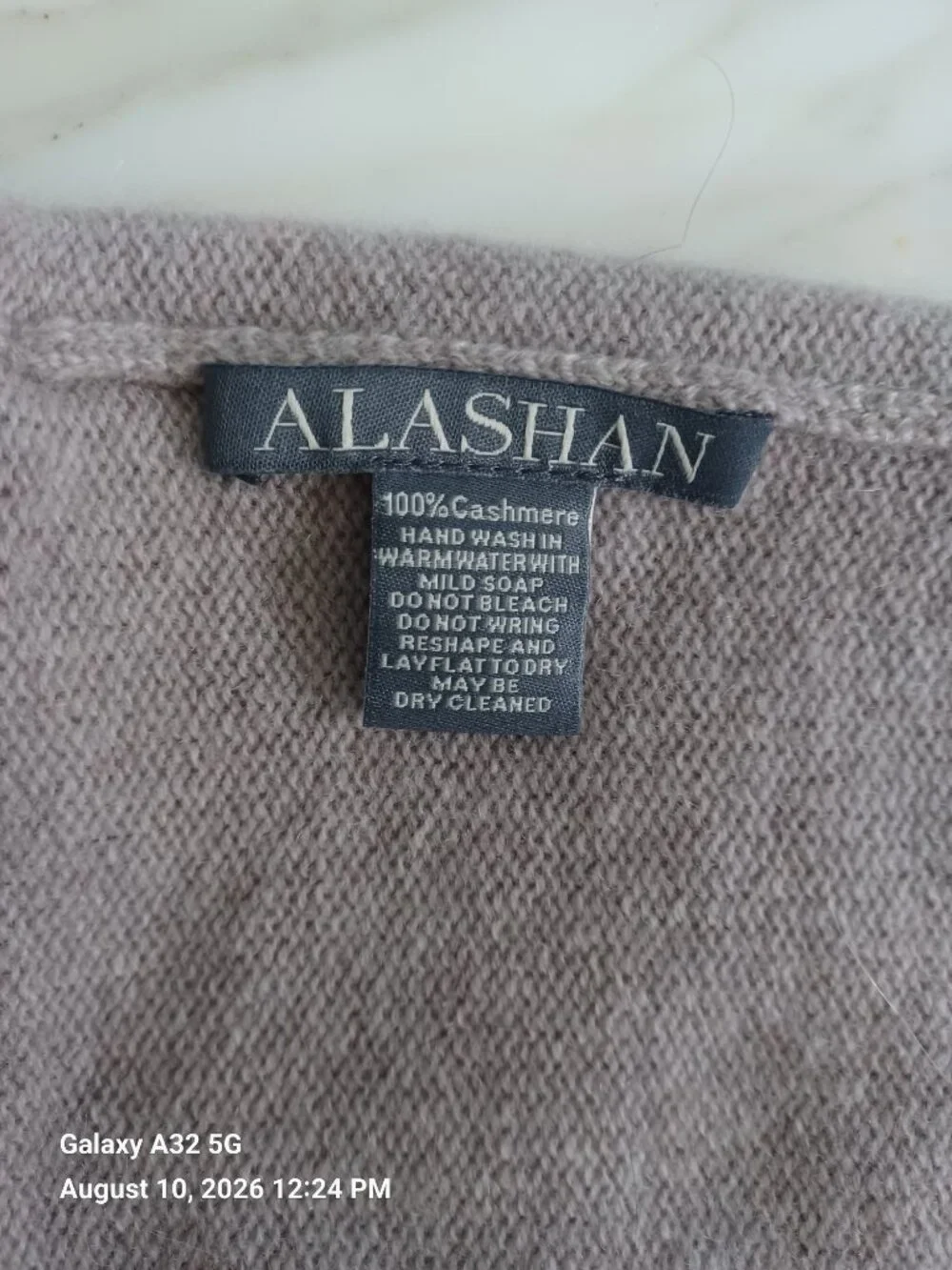 Women's Alashan 100% Cashmere Beanie Hat Lavender